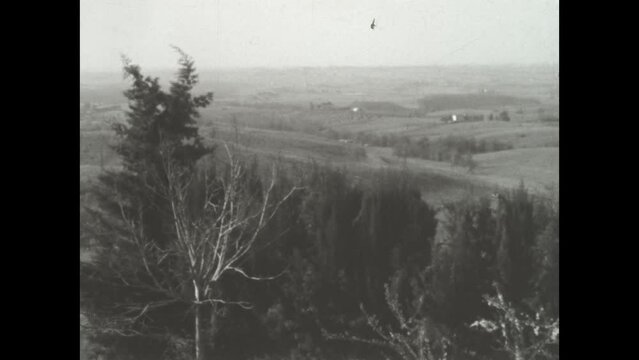 Italy 1963, Italian countryside landscape