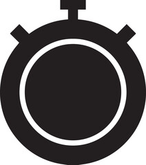 stopwatch icon. Alarm pictogram. Timer icon. Symbol timer on a white background. Timer vector icons. timer and stopwatch icons