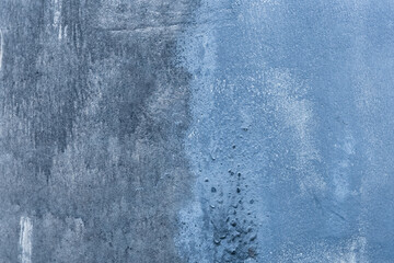 Blue grunge texture old concrete wall surface rough cement background abstract vintage