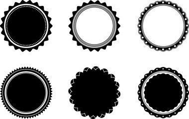 wheat floral set. circular laurel foliate. Laurels branches.  floral wreath frames. victory icon. circular laurel foliate. Black branch flat style