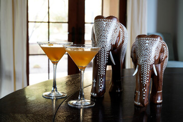 Bourbon Martinis and elephants
