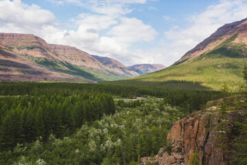 Putorana Plateau, Taimyr landscape. Russia