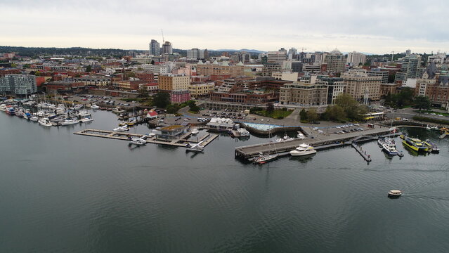 Victoria Inner Harbour Drone Picture