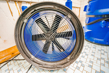 Water restoration fan