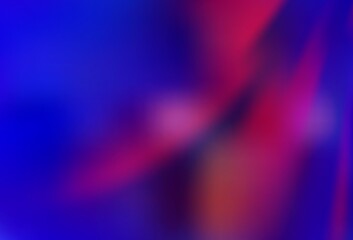 Dark Blue, Red vector blurred bright texture.