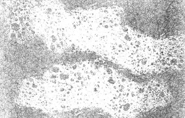 Distressed overlay texture of rusted peeled metal.Grunge Black And White Urban Texture. Dark Messy Dust Overlay Distress Background.
