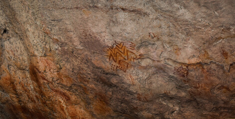 Arte rupestre Muisca en Piedras del Chivo Negro, Cundinamarca, Colombia	