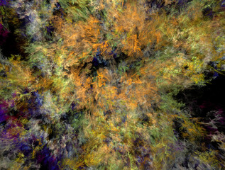 Imaginatory fractal abstract background Image