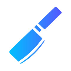 cleaver gradient icon