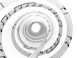 Creative music sheet