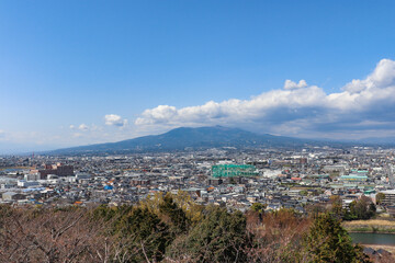 Fototapeta premium 清水町の街並み（静岡県清水町）