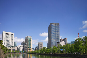 Fototapeta na wymiar downtown city downtown 2022/06/09 14:46 Tokyo Hibiya