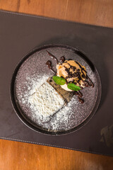 Perfect Pasta Classic Italian Homemade Artisan Bacon Tomato Sauce Sausage Sweet Melted Cheese Onion Chicken Meat Shrimp Menu Gourmet on a Dark Background