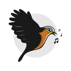 illustration of a bird bird vector