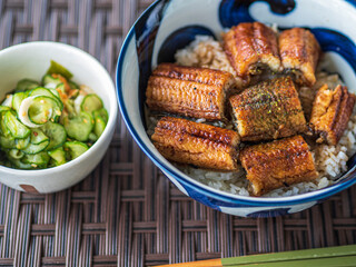 鰻丼定食