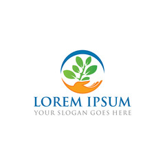 environment logo , nature logo vector