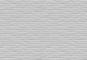 Obraz premium wall bricks texture white