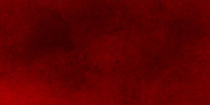 Deep red dark dirty gunge rough surface old cement construction texture dusty background empty blank template
