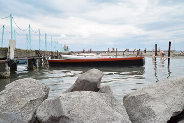 Fototapeta premium boats on the dock