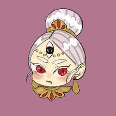 Fototapeta premium little girl