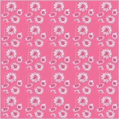 Gerbera flower pattern background picture