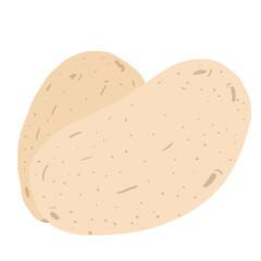 hand drawn colorful fruits and vegetables