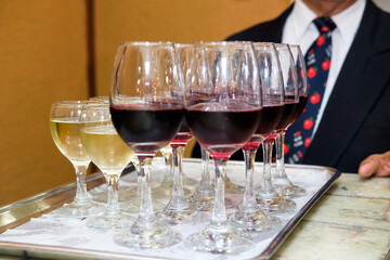 glasses of wine
