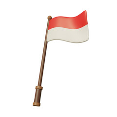 Indonesian Independence Day Flag