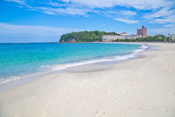 Shirahama Beach in Wakayama Prefecture, Kansai, Japan.