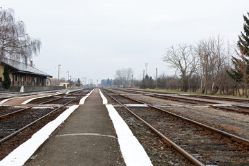 Fototapeta na wymiar Gyula railway station