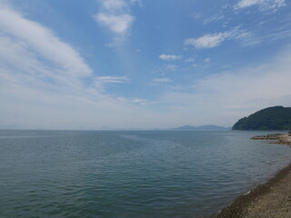 海辺と青空　seaside
