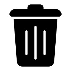 bin glyph icon