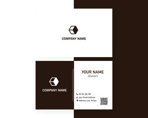 modern business card template Royalty Free Vector