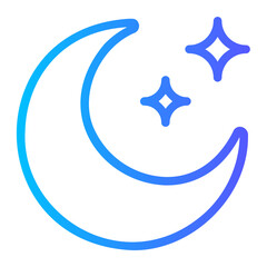 night gradient icon