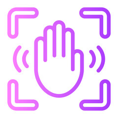 stabilizer gradient icon