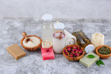 Fermented cosmetic from rice, rose and green tea