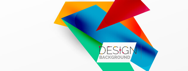 Background color abstract overlapping lines. Minimal composition vector illustration for wallpaper banner background or landing page