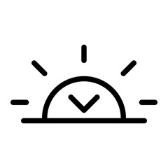 Sunset Icon