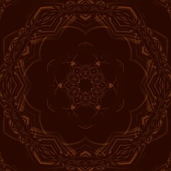 twin goldfish swimming pattern and design