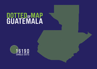 dotted.map of guatemala
