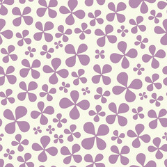 Seamless vector  floral pattern. Small disy flower background.