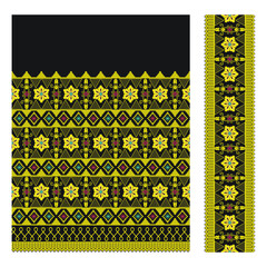 Tapis Lampung with a honeycomb motif typical of the Pepadun area which tells about the harmonization of honey