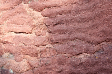 Texture of polished stone closeup