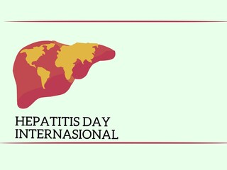 international Hepatitis memorial day background,