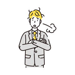人物イラスト　線画