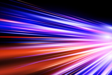 Speed Light Trail Background