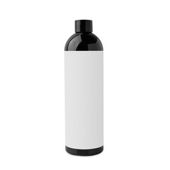 Cosmetic bottle mockup isolated on white background with clipping path.