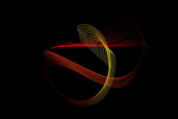 Abstract Lightpainting Background Swirl - VISION photography