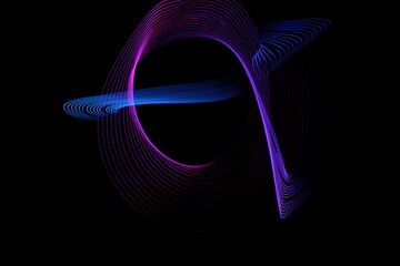 Abstract Lightpainting Background Stream - VISION photography