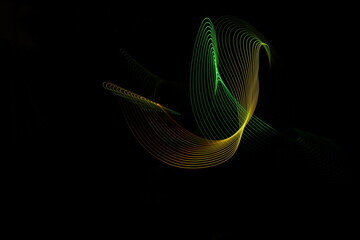 Abstract Lightpainting Background Swirl - VISION photography